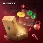 RitFit M1 Pro SmithMachine with Cable Crossover System, Multi-Function Squat Rack Power Cage for Home Gym, Power Rack and Packages Red（bp260 Package）