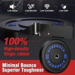 Rendpas 260LB Olympic Bumper Plates Set