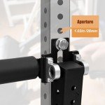 Power Rack Mounted Leg Extension and Curl Machine for Home Gym, Seated Leg Strength Extension and Curl Equipment, Adjustable Squat Rack Attachment for Lower Body Leg Muscle Training