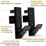 Yes4All Power Rack J-Hooks 2x2 + Weight Holder Attachment 2x2