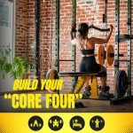 HulkFit Pro Series 2.35” x 2.35” Weight Plate Holders Attachment Accessory Pro Series Power Cage - Pair