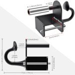 Lifeswell Resistance Band Anchors, Rack Attachment for 3"x3" Power Rack with 1" or 5/8" Hole, Adjustable Multi Point Workout Hook for Strength Training, Fitness, Physical Therapy, 2 Pack