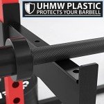 Synergee Safety Arms with 750lb Capacity for Power & Squat Racks. Compatible with 2x2 Tube Racks. Spotter Arms for Power Lifting. Sold in Pairs.