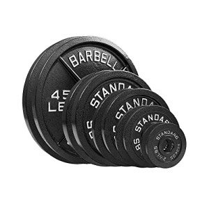175LB Steel Olympic Weight Plate Set