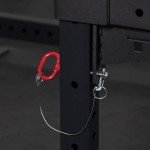 Titan Fitness T-3 Series Spotter Arms, 800 LB Black Safety Catches, Fits 2-in x 3-in 11-GA Steel Tubes