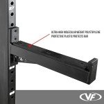 Valor Fitness Safety Bar Catch Extension Accessory Pair for BD-21 Yoke Lifing Station Rack (fits 2” X 3” Frame) - MB-Y