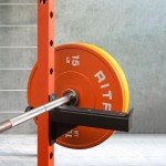 RitFit Spotter Arms Power Cage Attachment, Squat Rack Safety Bars for Power Rack, Safety Squat Bar Attachment for Home Gym