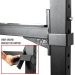 Valor Fitness Safety Bar Catch Extension Accessory Pair for BD-21 Yoke Lifing Station Rack (fits 2” X 3” Frame) - MB-Y
