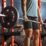 RitFit Spotter Arms Power Cage Attachment, Squat Rack Safety Bars for Power Rack, Safety Squat Bar Attachment for Home Gym