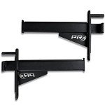 PRx Performance Squat Rack Spotter Arm Attachment Pairs 3x3 Uprights with 1" Holes (PRO 3x3 Spotter Arm Pair)