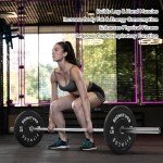 Fitvids 50-Pound Olympic Bumper Plate Set