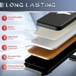 YAMO Flat Bench, 1455LBS/660KG Weight Bench for Home Gym, Easy Assembly Workout Bench with Adjustable foot Caps, Multipurpose Strength Training Bench Press for Full Body Workout