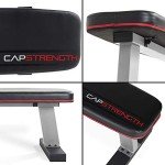 CAP Barbell Flat Utility Bench, Black/Gray