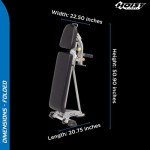 HOIST Fitness Weight Bench, 7-Position Adjustable Multi-Position Full-Body Strength Training Bench for Flat, Incline & Decline Workouts with Fast, Space-Saving Folding