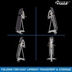 HOIST Fitness Weight Bench, 7-Position Adjustable Multi-Position Full-Body Strength Training Bench for Flat, Incline & Decline Workouts with Fast, Space-Saving Folding