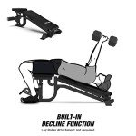 FIDB-300 Flat/Incline/Decline Bench (Black)