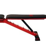 UFC DELUXE FID Weight Bench - Multi-Position Adjustable Backrest and Seat, Decline, Flat, Incline Bench, Heavy-Duty Construction, Optimal Padding for Home Gym Strength Training