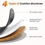 OLIXIS Weight Bench Adjustable Workout Bench for Home Gym, Foldable Bench Press for Full Body Exercise and Strength Training, Black