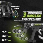 UNIRAY Weight Bench, Workout Bench for Home Gym with 1200LBS Weight Capacity, Adjustable Back/Seat/Foot Hook for Bench Press Strength Training, Gym Bench Level Incline Bench Exercise at Home