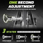 UNIRAY Weight Bench, Workout Bench for Home Gym with 1200LBS Weight Capacity, Adjustable Back/Seat/Foot Hook for Bench Press Strength Training, Gym Bench Level Incline Bench Exercise at Home