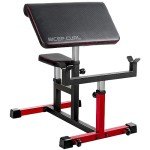 ER KANG Preacher Curl Bench, 350LBS Strength Training Biceps Bench for Home Gym, Adjustable Weight Bench with Wheels Moving, 24"×13" Arm Pad&Height Selectable Seat(2023 New Version)