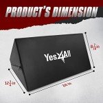 Yes4All Foam - Preacher Curl Pad, Simple Version of Preacher Curl Weight Bench for Arms, Biceps and Triceps, Space-Savin