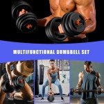 Adjustable 45lbs Dumbbell Set for Home Gym