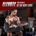 Yes4All Foam - Preacher Curl Pad, Simple Version of Preacher Curl Weight Bench for Arms, Biceps and Triceps, Space-Savin