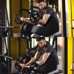 RitFit Preacher Pad, Portable Preacher Curl Pad, Used for The Exercise of Biceps and Triceps, Sturdy, Durable, and Space-Saving Bicep Exercise Support for Barbell and Dumbbell Workouts, Black