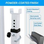 HomGarden Preacher Curl Weight Bench Adjustable for Arm Curling Strength Training, Isolated Barbell Dumbbell Bicep Tricep Muscle Seated Bench, 550LBS Home Gym Fitness Equipment