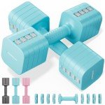 Adjustable Dumbbell Set for Home Gym Workouts