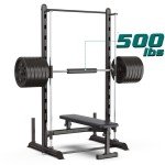 SincMill Squat Rack for Home Gym Bench Press bar Weight Bench Set for Home Gym Power Rack Machines S1000DW