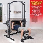 ANYTHING SPORTS Compact Smith Machine with Adjustable Bench