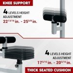 Yes4All LAT Pull Down Machines, LAT Row Cable Machine, LAT Tower with Additional Pulley Cable, High & Low Pulley Stations