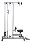 GDLF LAT Pull Down Machine Low Row Cable Fitness Exercise Body Workout Strength Training Bar Machine