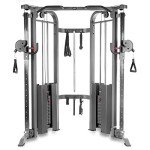 XMARK Functional Trainer Cable Machine Home Gym, Dual 200 lb Weight Stacks, Cable Weight Stack Machine, Functional Training Equipment, Weight Training Cable Machine