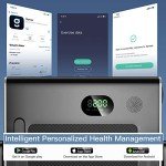 Goplus 2 in 1 Folding Treadmill, 2.25HP Under Desk Electric, Installation-Free, with Bluetooth Speaker, Remote Control and LED Display, Walking Jogging Machine for Home/Office Use (Silver)