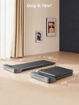Walkingpad Z1 Walking Pad Treadmill, Folding Under Desk Treadmill for Home Office with 242lb Capacity, 2 in 1 Portable Treadmill for Walking and Jogging Remote Control in LED Display (Gray)
