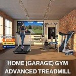 WELLFIT Home Gym Treadmills 15% Auto Incline, 3.5HP Treadmill 350lbs Capacity, Foldable Treadmill for Small Space, Voice Control, LED Console Display, Music Players, 45 * 18 Large Area, 95% Assembled