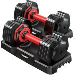 Adjustable Dumbbells Set of 2 for Home Gym