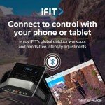 ProForm Carbon TL; Treadmill for Walking and Running with 5” Display, Built-in Tablet Holder and SpaceSaver Design