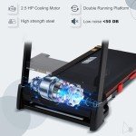 ATEEDGE Treadmill with Auto Incline, 18" Incline Treadmill for Home, Compact, Foldable, 300lb Capacity, Shock Absorption, 15% Incline Automatic, 0.5-10 MPH, 3 HP, Bluetooth App Running Treadmills