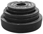 Fitvids 35LB Olympic Cast Iron Weight Plates
