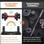 Adjustable Dumbbells Set of 2 for Home Gym
