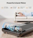 Bifanuo Walking Pad - Under Desk Treadmill, Treadmills for Home/Office, Portable Treadmill, Walking Pad Treadmill Under Desk with Remote Control LED Display- Ideal for Fitness Enthusiasts