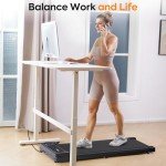 TheNeat Walking Pad, Walking Pad Treadmill, Treadmills for Home Office, Ultra Quiet Under Desk Treadmill 2 in 1 for Walking and Jogging, Portable Treadmill, NeatWalk