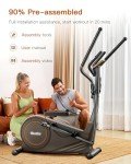 Niceday Elliptical Machine, Elliptical Trainer for Home with Hyper-Quiet Magnetic Driving System, 16 Resistance Levels, 15.5IN Stride, 400LBS Weight Capacity