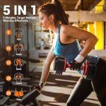 Adjustable Dumbbells Set of 2 for Home Gym