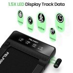 FelFast Walking Pad Treadmill with 15% 9° 8 Level Auto Incline, 2-in-1 Under Desk Foldable Treadmill w/Remote Control, 12 HIIT Mode, 265 Lbs, 7.6 MPH Max, Portable Mini Treadmill for Office Home