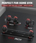 3-In-1 Adjustable Dumbbell Set for Home Workouts